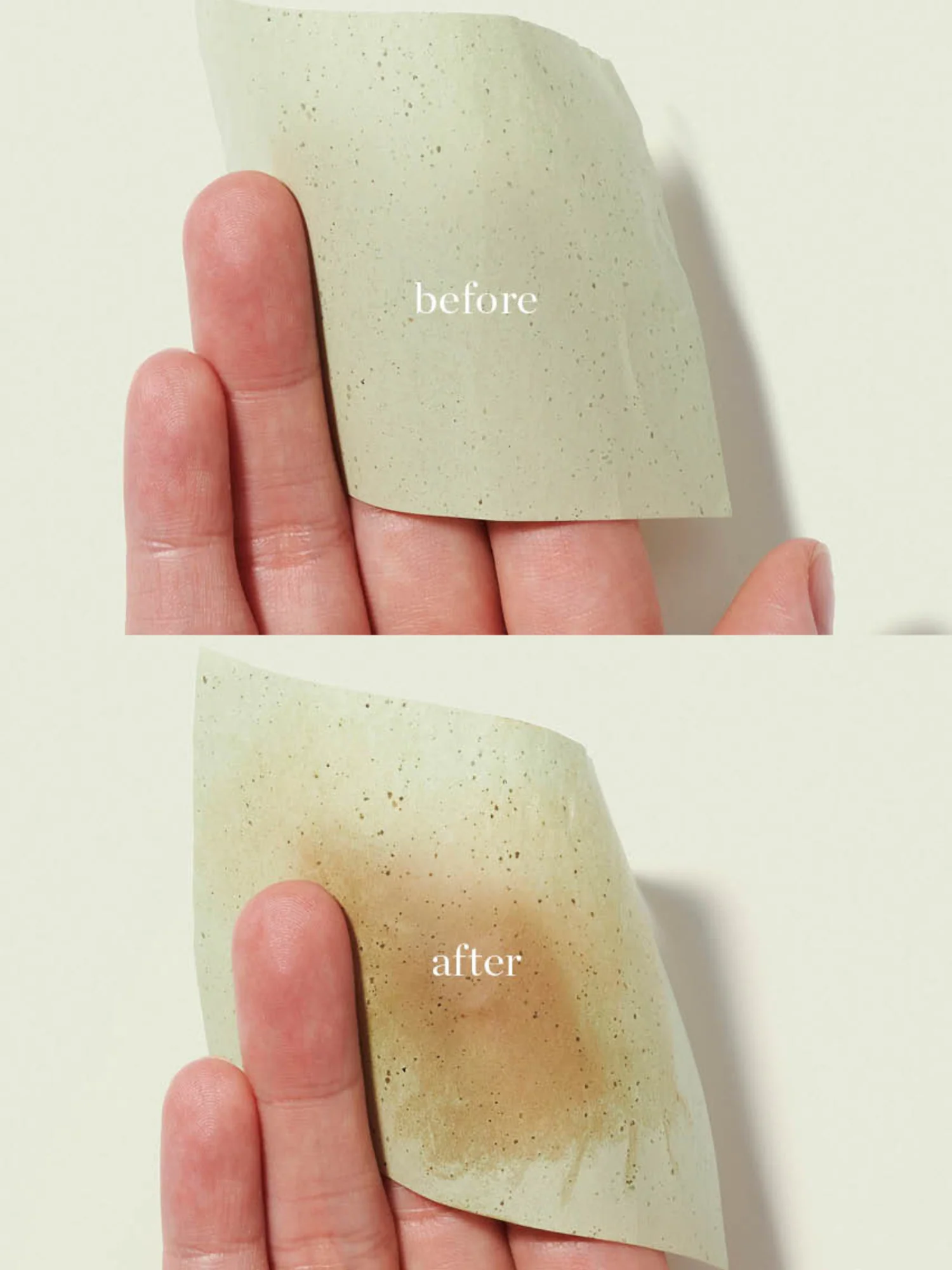 Groene Thee Oil Control Papier - Image 3